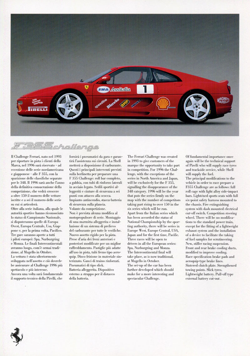 Illustration for article titled Wished You Could Have Bought A 1990s Ferrari F1 Car? Here's Its Brochure